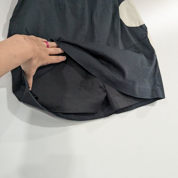 Girls Golf Daisy Applique Skort Black White Pink Size 4 - Picture 5 of 5